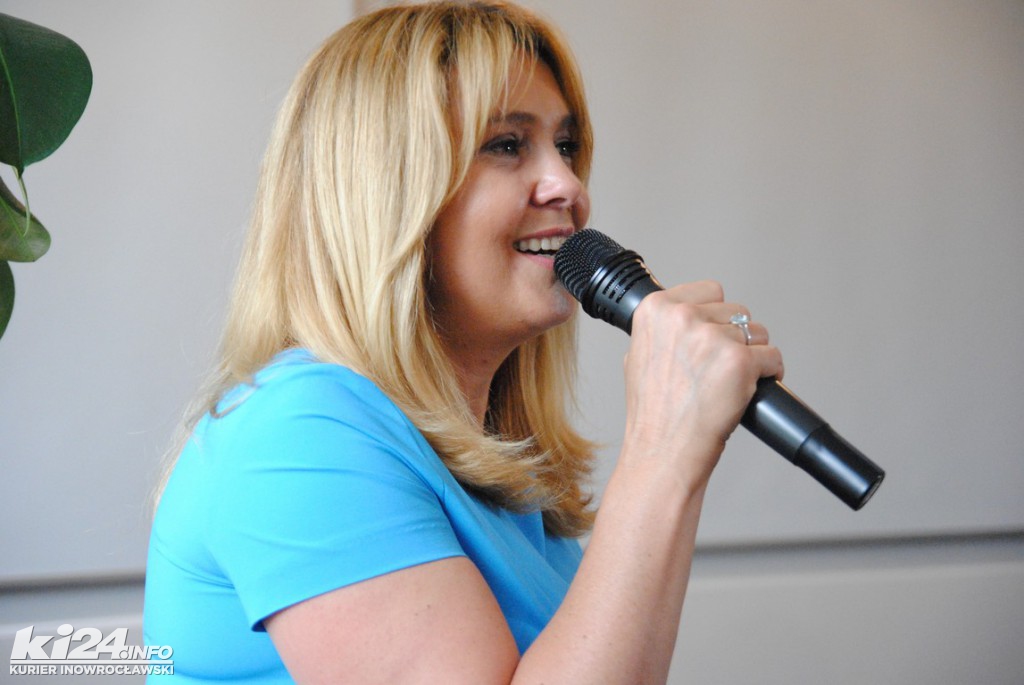 Ewa Wachowicz w Bibliotece Miejskiej