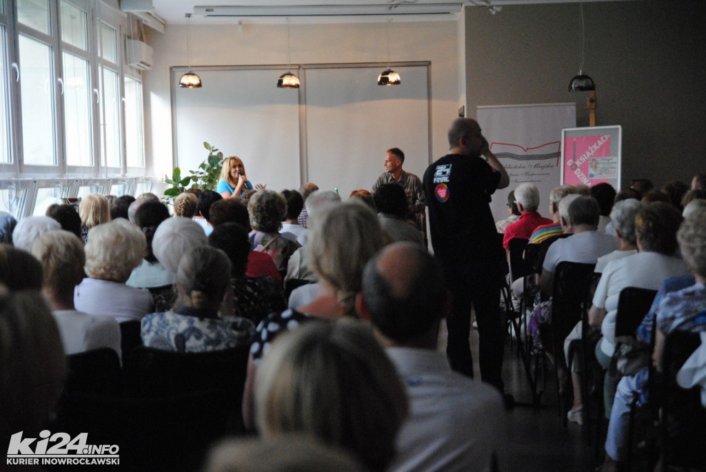Ewa Wachowicz w Bibliotece Miejskiej