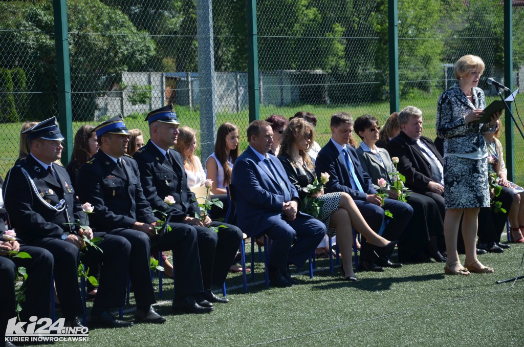 Ślubowanie Młodzieżowej Drużyny Pożarniczej w ZSP nr 1