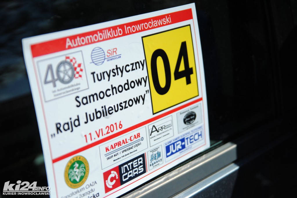 Jubileuszowy rajd Automobilklubu Inowrocławskiego