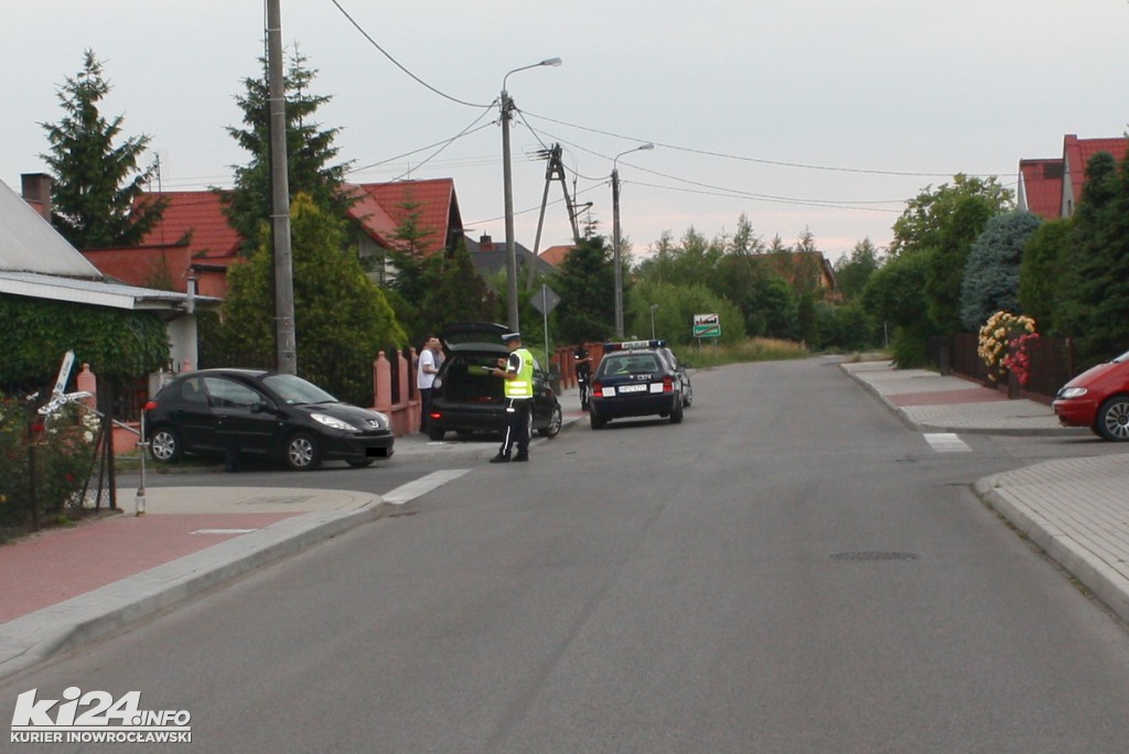 Kierująca peugeotem wymusiła pierwszeństwo