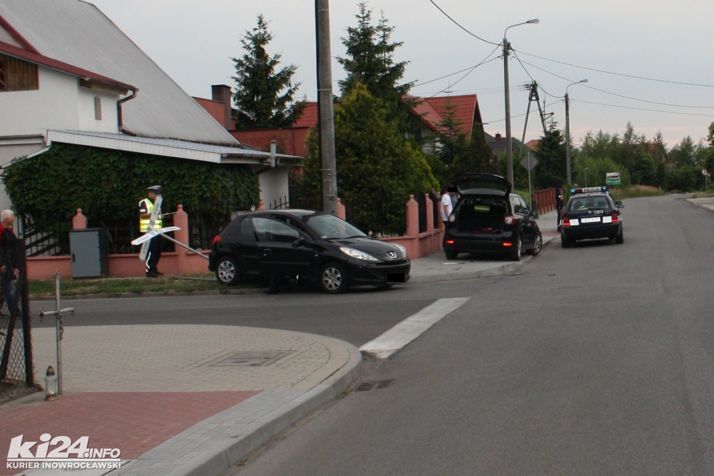 Kierująca peugeotem wymusiła pierwszeństwo