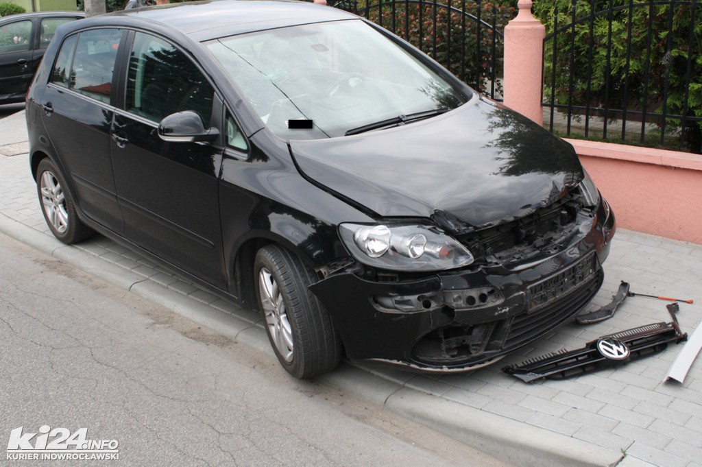 Kierująca peugeotem wymusiła pierwszeństwo