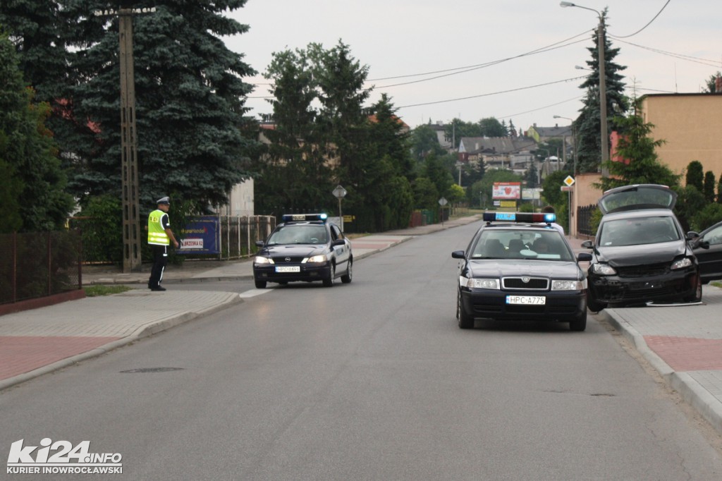 Kierująca peugeotem wymusiła pierwszeństwo