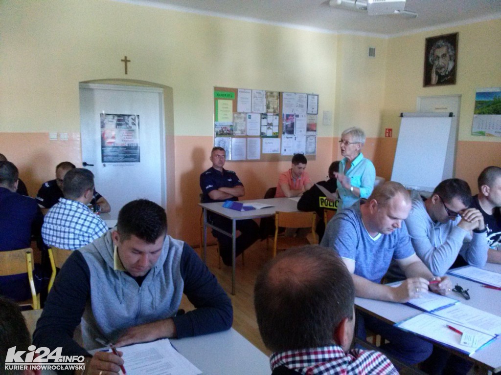 Radziejowscy policjanci na szkoleniu z przeciwdziałania przemocy w rodzinie