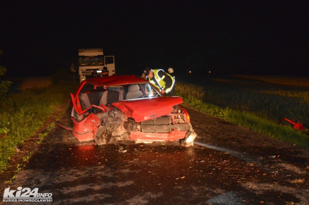 Wypadek drogowy w Jerzycach