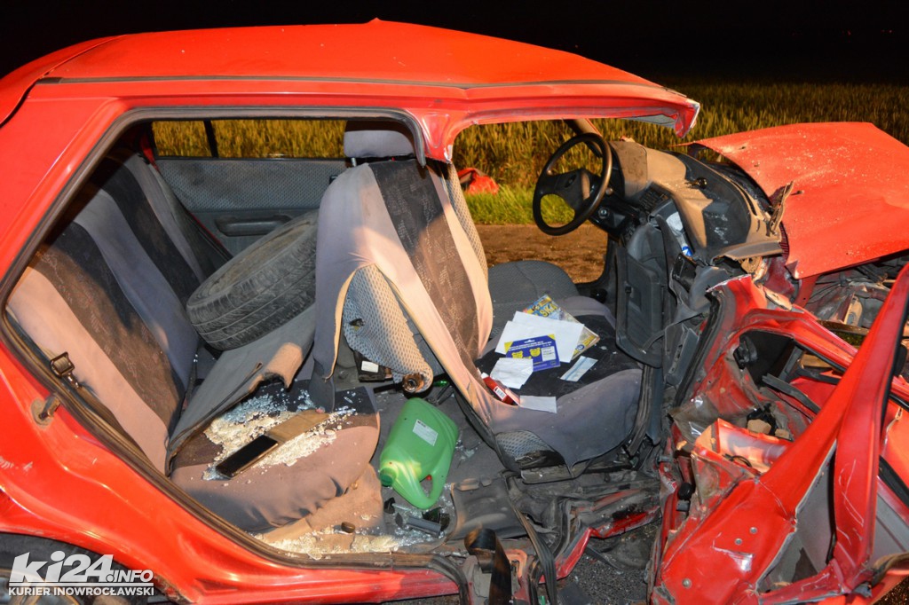 Wypadek drogowy w Jerzycach