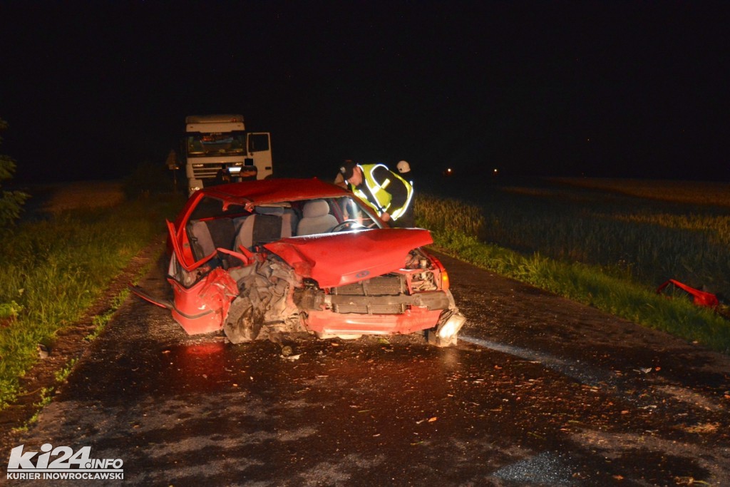 Wypadek drogowy w Jerzycach