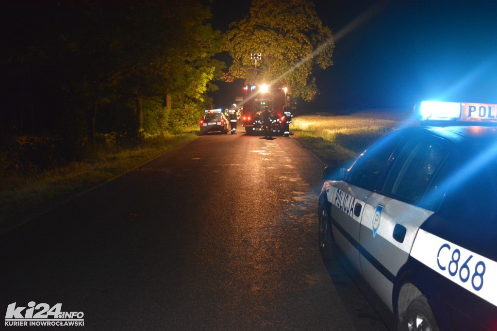 Wypadek drogowy w Jerzycach