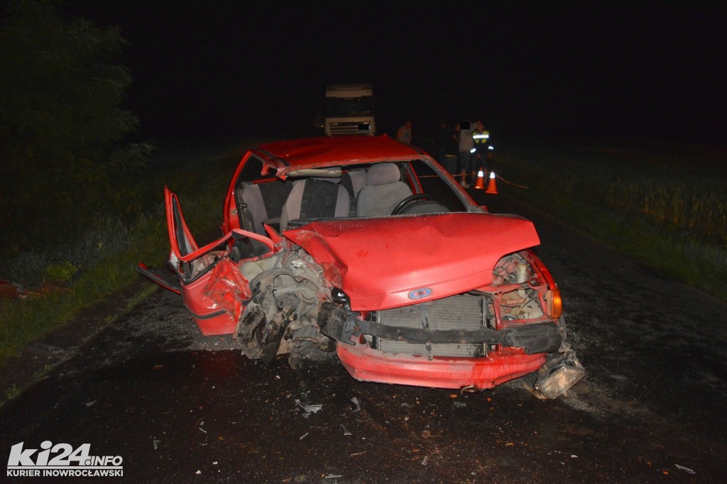 Wypadek drogowy w Jerzycach