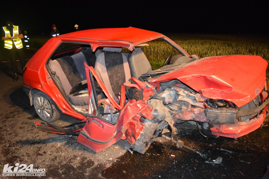 Wypadek drogowy w Jerzycach