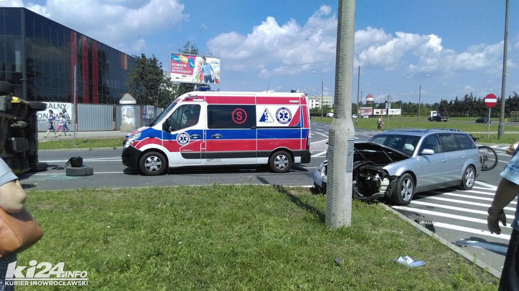 Groźny wypadek na Rąbinie