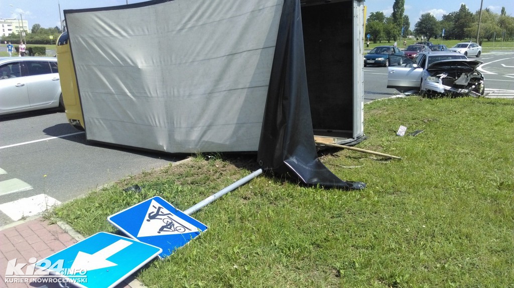 Groźny wypadek na Rąbinie