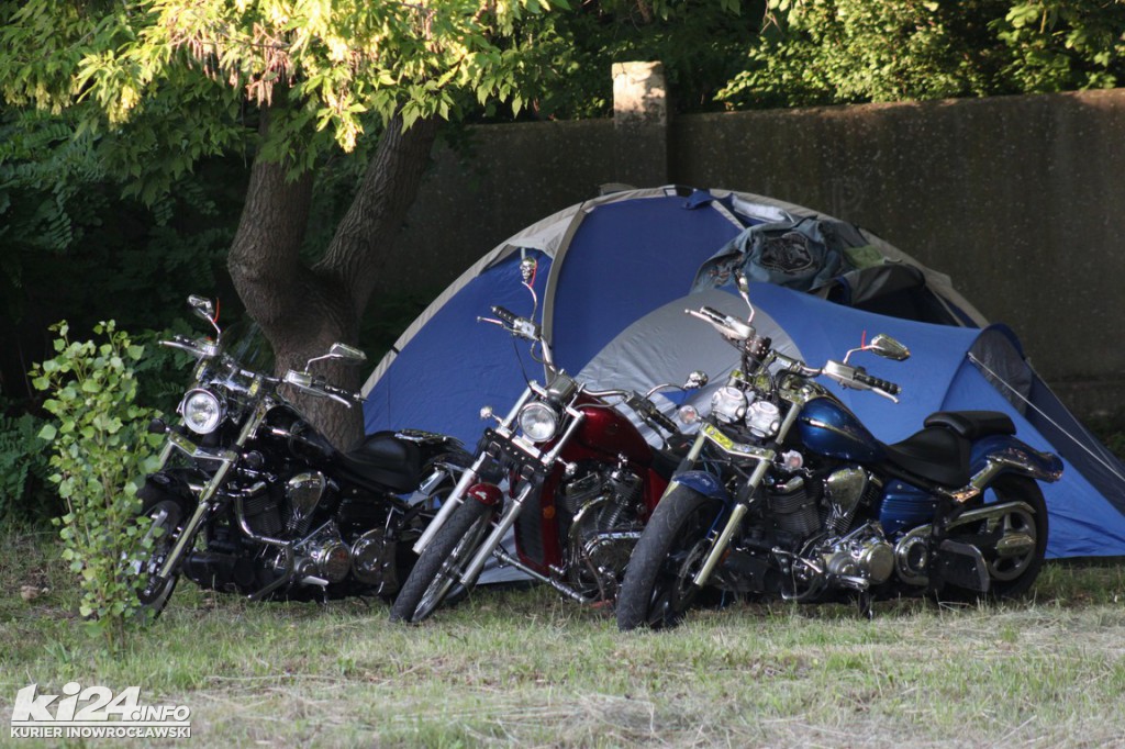 Pierwszy dzień Zlotu Motocyklowego 