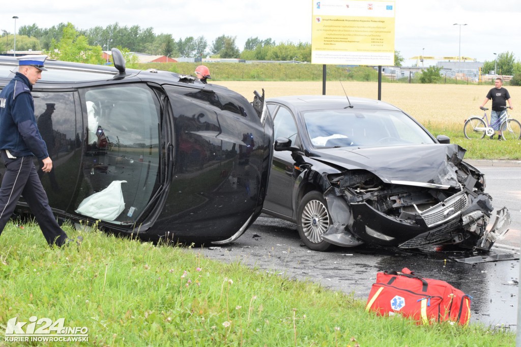Zderzenie samochodów na feralnym skrzyżowaniu