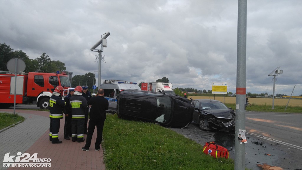Zderzenie samochodów na feralnym skrzyżowaniu