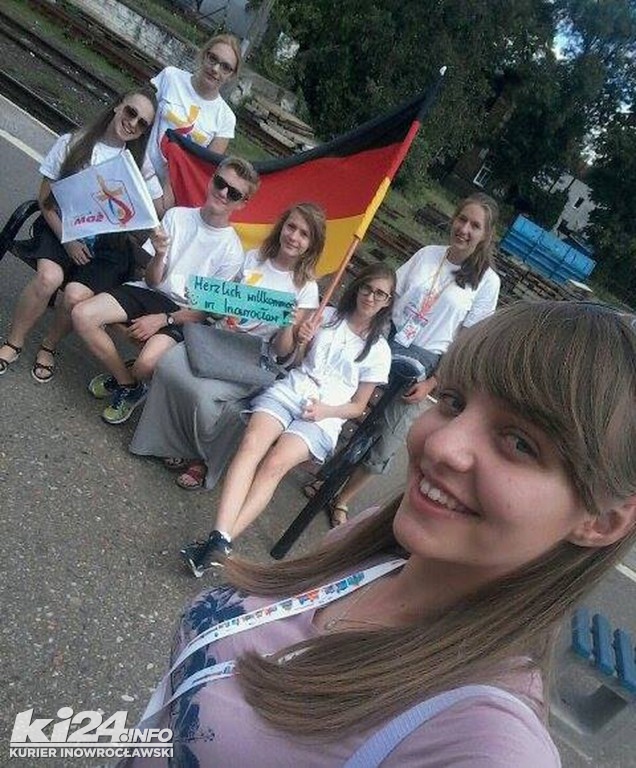 Powitanie pielgrzymów z Niemiec i Kanady
