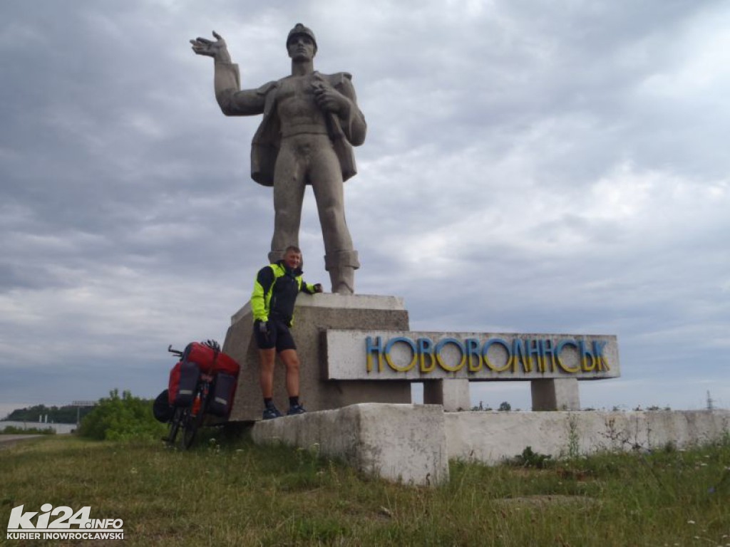 1219 km rowerem w hołdzie pomordowanym na Wołyniu