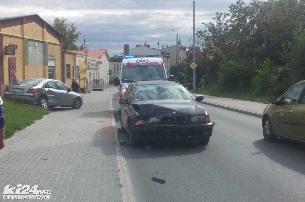Wypadek na ul. Marcinkowskiego