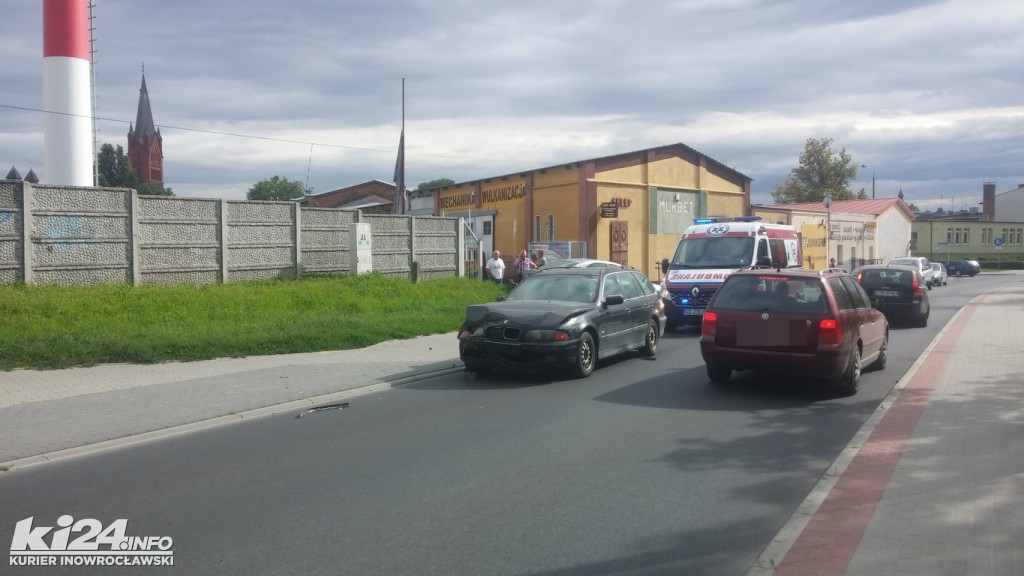 Wypadek na ul. Marcinkowskiego