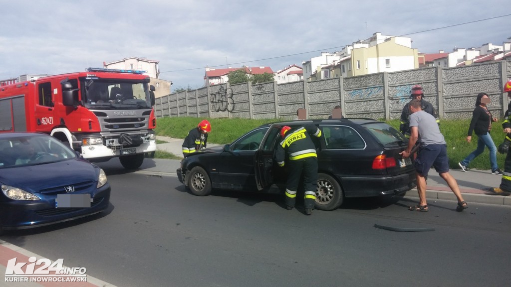 Wypadek na ul. Marcinkowskiego
