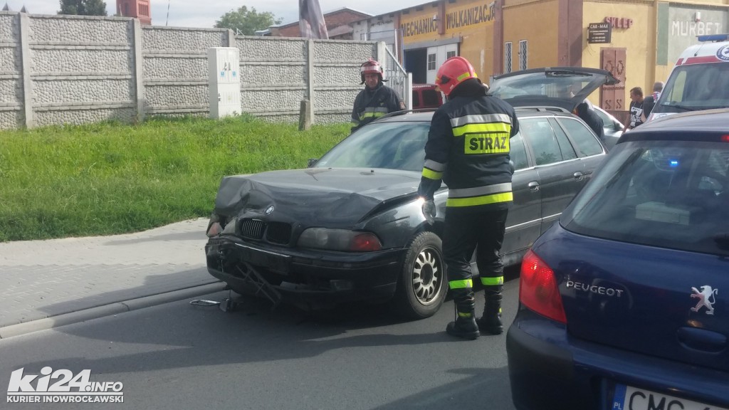 Wypadek na ul. Marcinkowskiego
