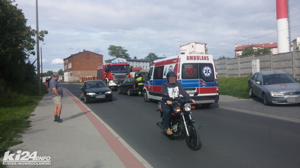 Wypadek na ul. Marcinkowskiego