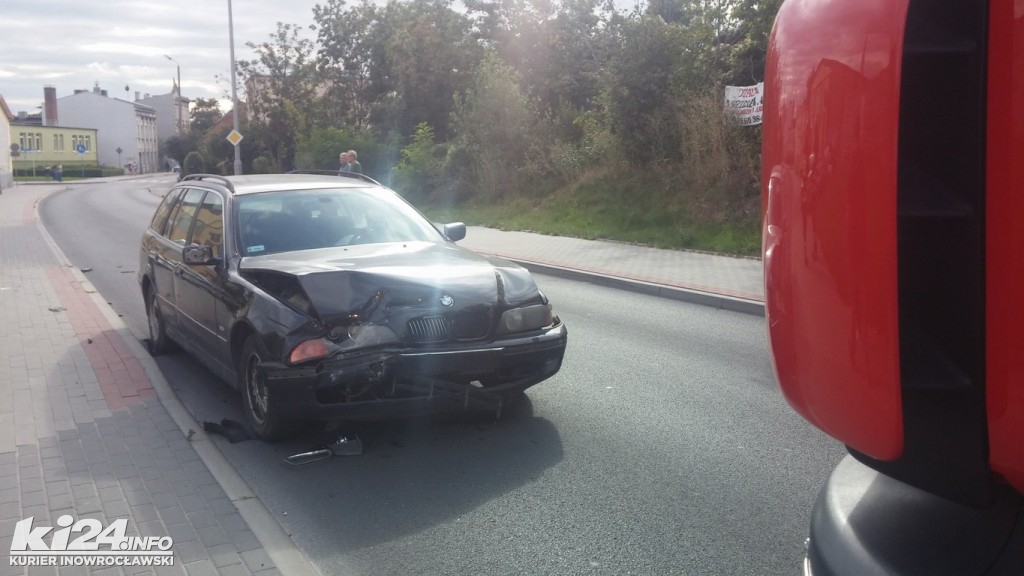 Wypadek na ul. Marcinkowskiego