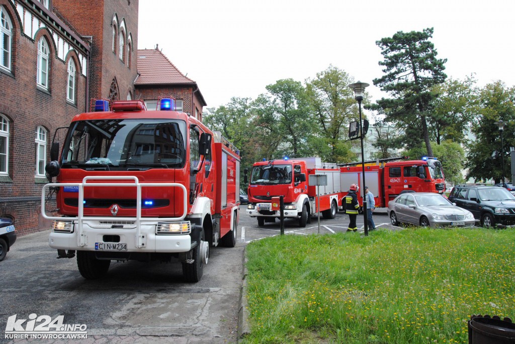 Wypadek w ratuszu. Na ludzi spadł tynk
