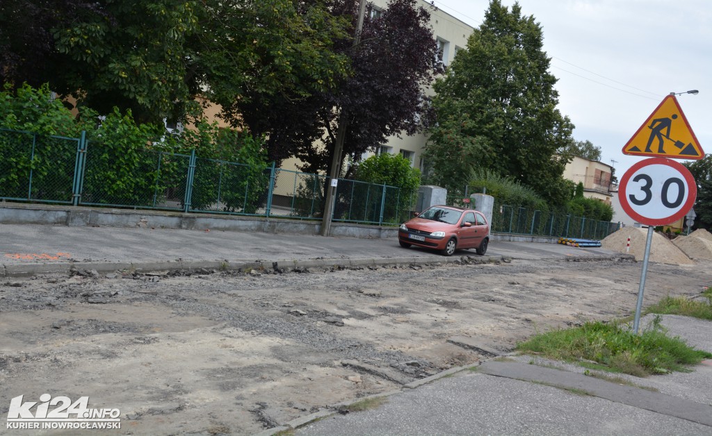 Remont ulic na Solnie