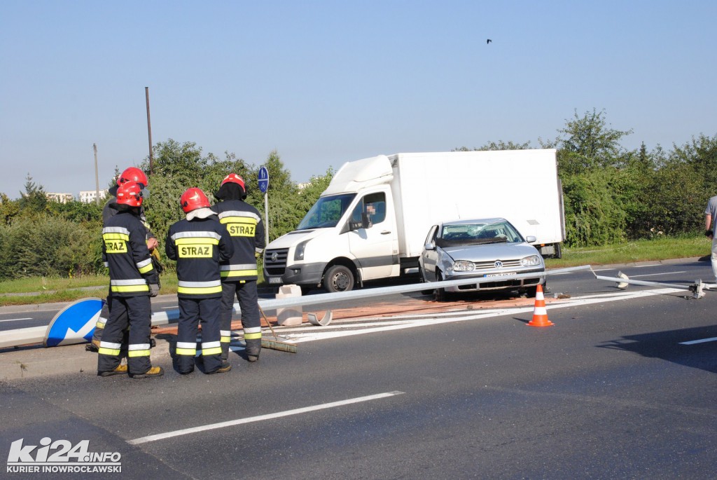 Groźna kraksa na Poznańskiej