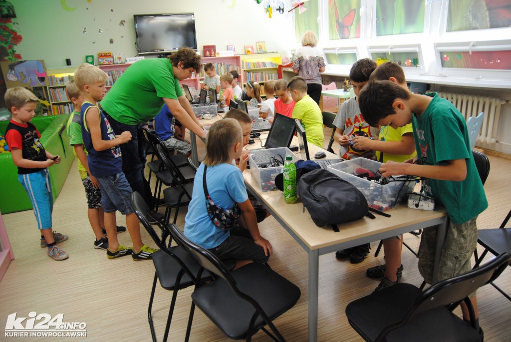 Warsztaty robotyki w bibliotece