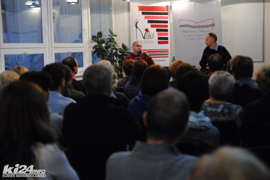 Filip Springer w Bibliotece Miejskiej