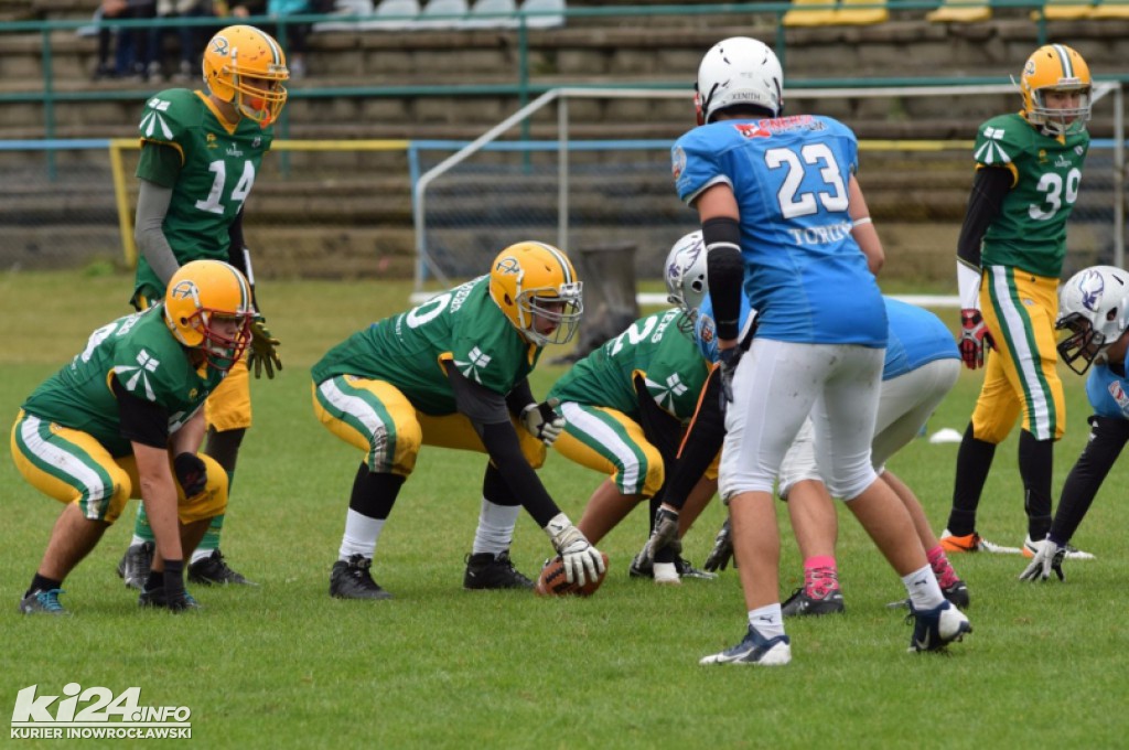 Futbol amerykański rządzi na stadionie Goplanii