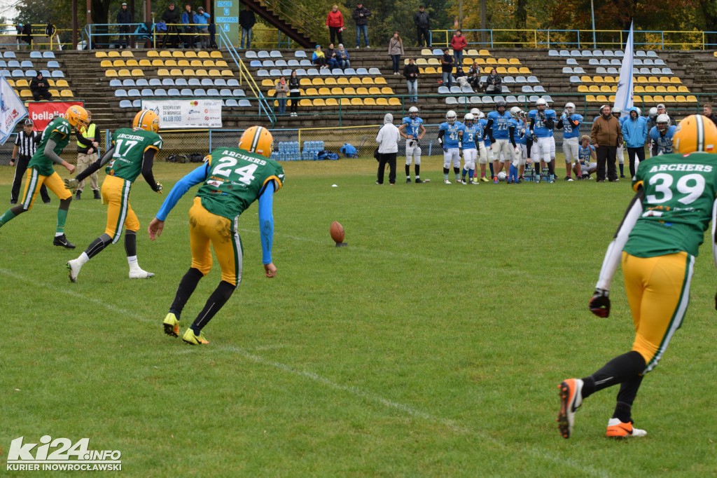 Futbol amerykański rządzi na stadionie Goplanii