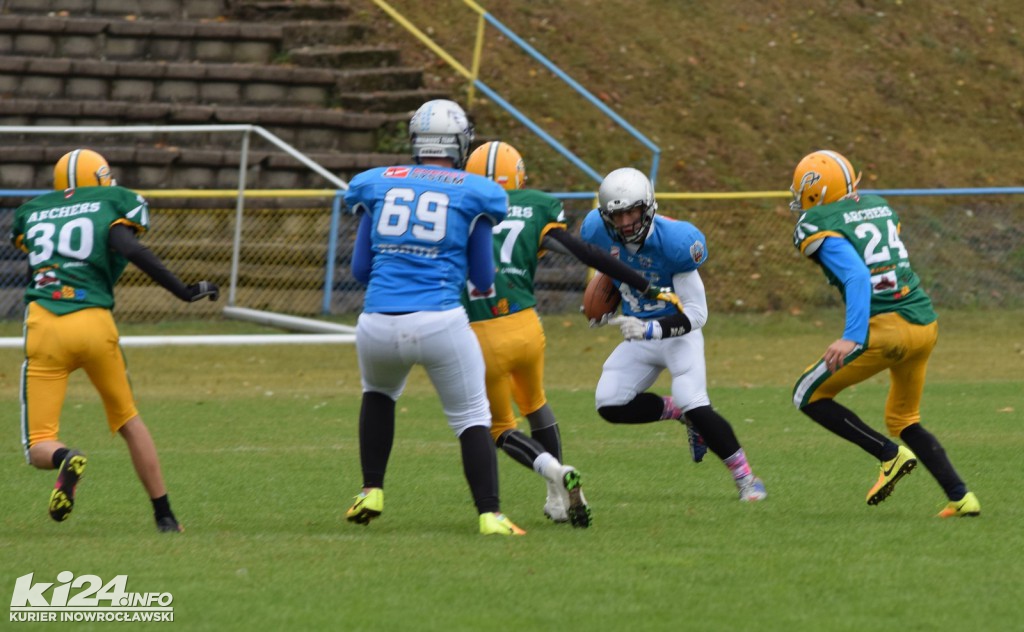 Futbol amerykański rządzi na stadionie Goplanii