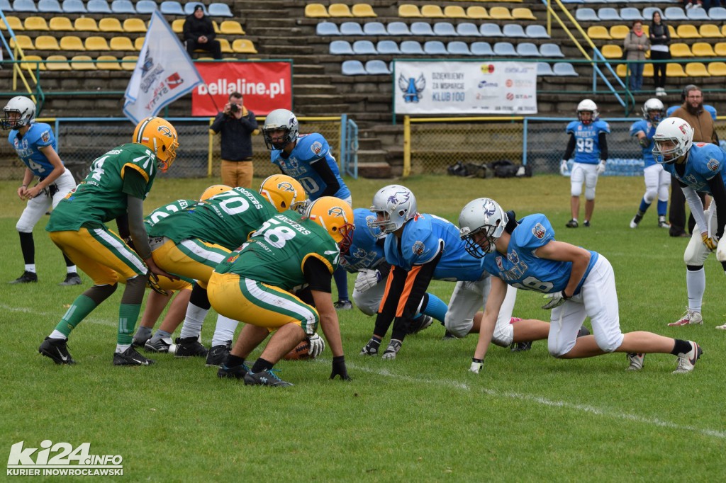 Futbol amerykański rządzi na stadionie Goplanii