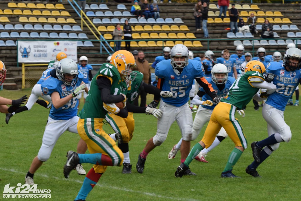 Futbol amerykański rządzi na stadionie Goplanii