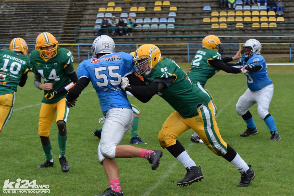 Futbol amerykański rządzi na stadionie Goplanii