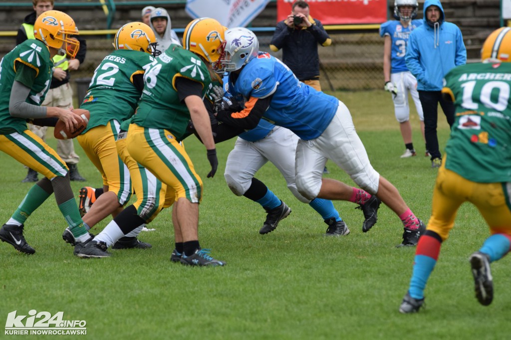 Futbol amerykański rządzi na stadionie Goplanii