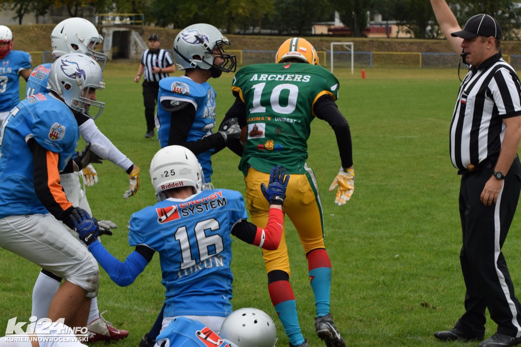 Futbol amerykański rządzi na stadionie Goplanii