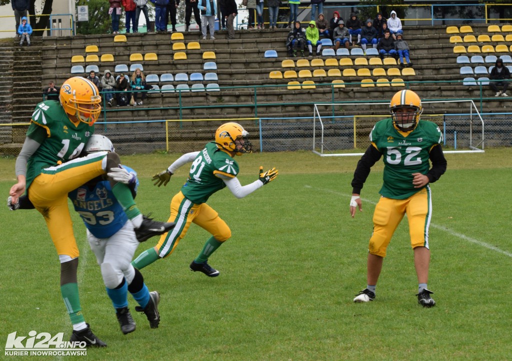 Futbol amerykański rządzi na stadionie Goplanii