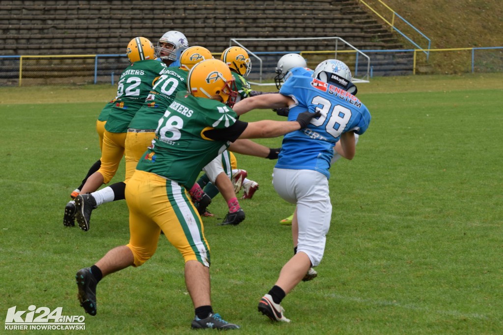 Futbol amerykański rządzi na stadionie Goplanii