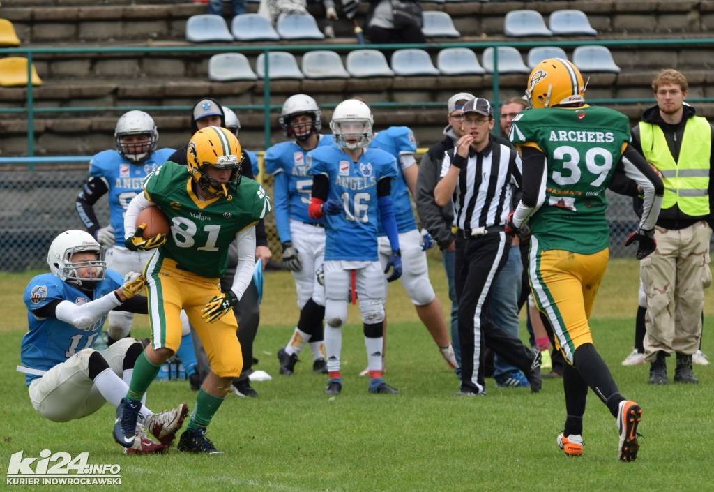 Futbol amerykański rządzi na stadionie Goplanii