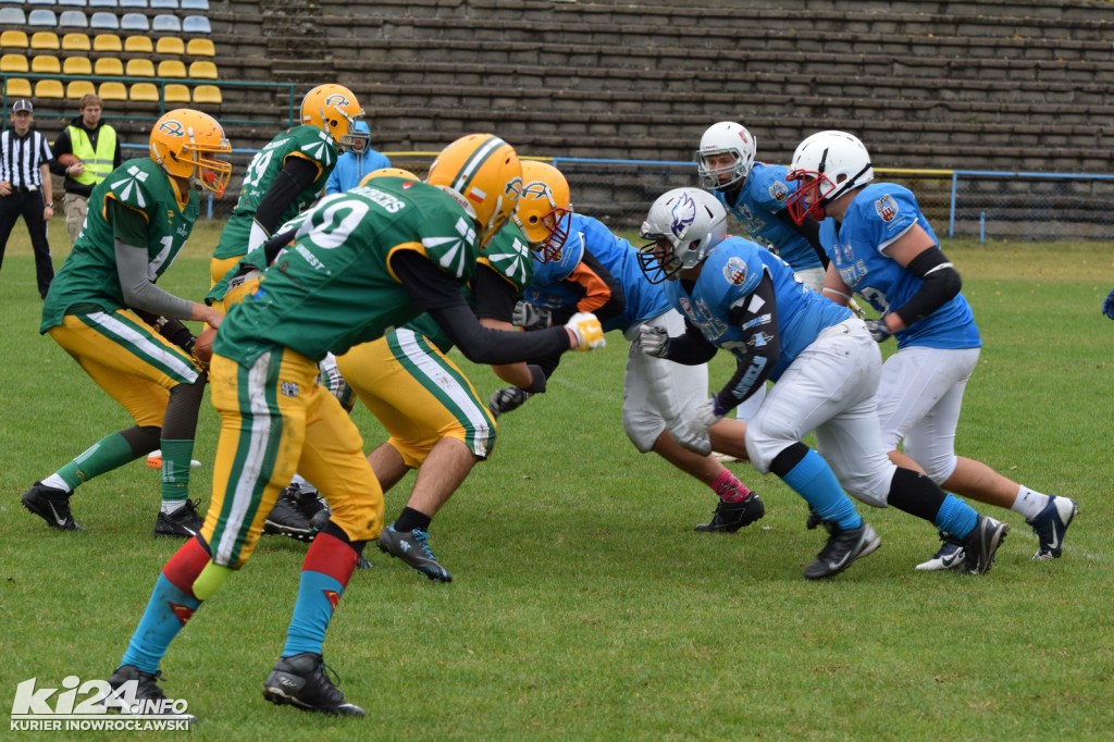 Futbol amerykański rządzi na stadionie Goplanii