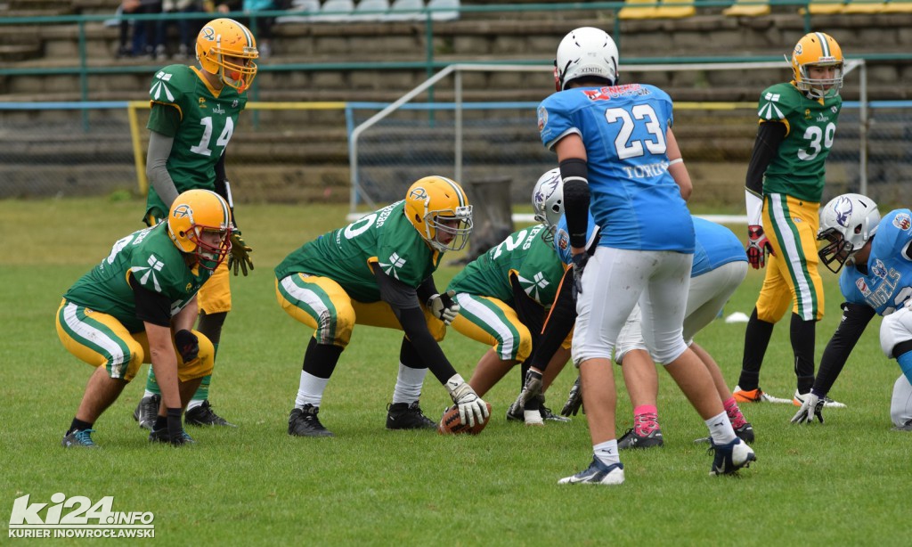 Futbol amerykański rządzi na stadionie Goplanii