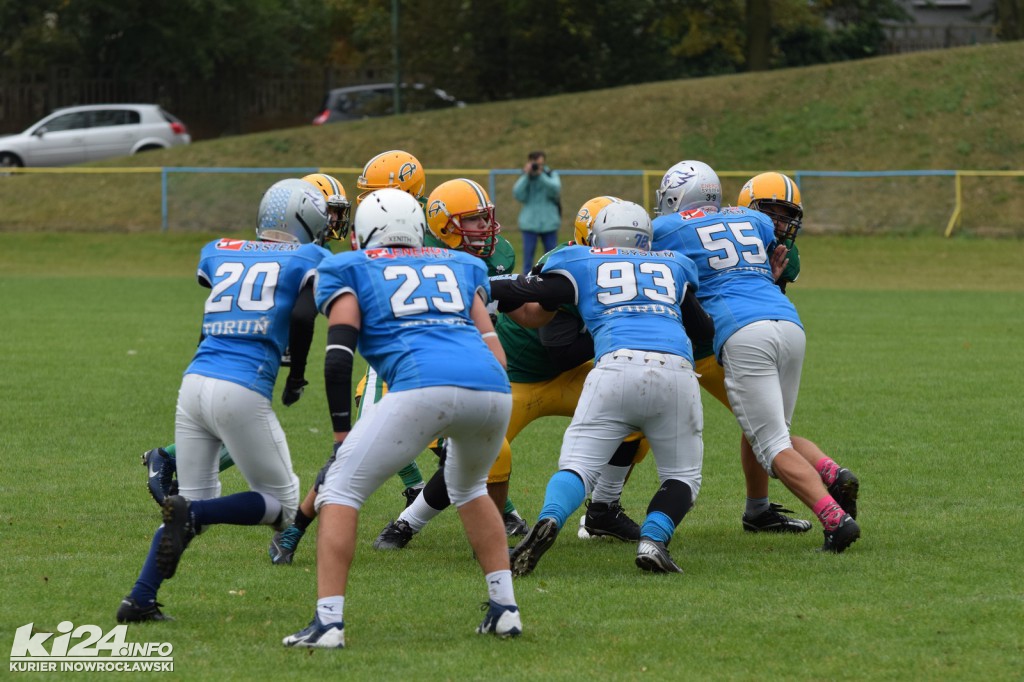Futbol amerykański rządzi na stadionie Goplanii