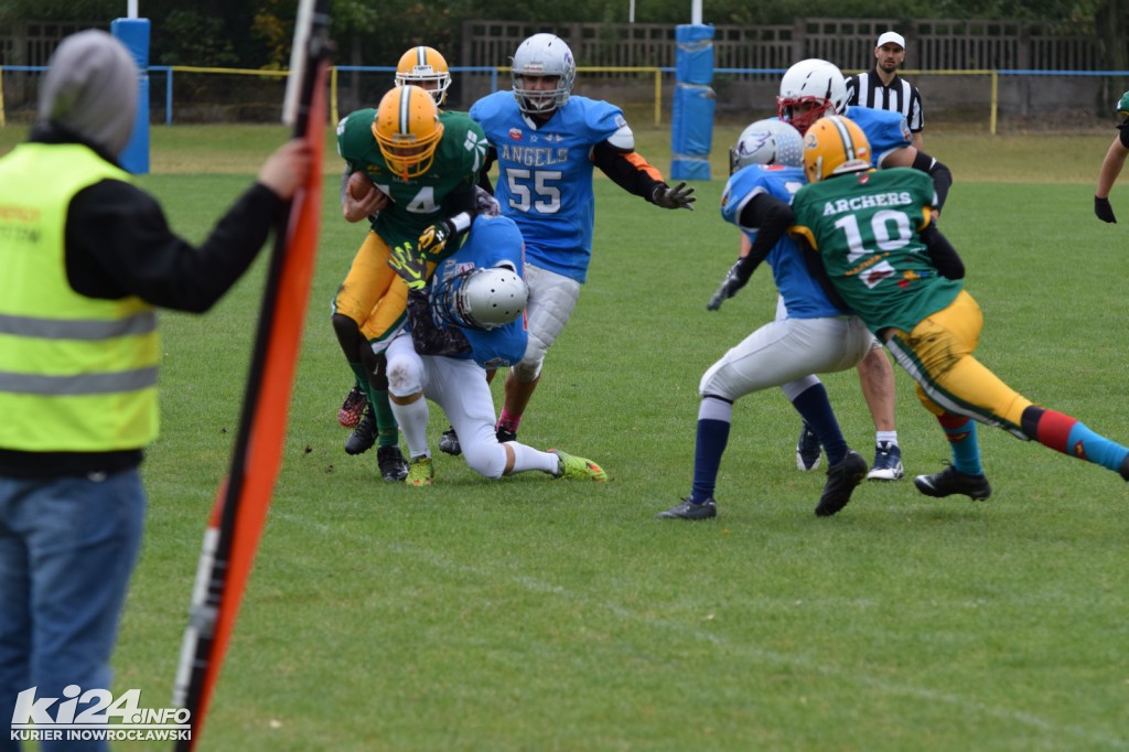 Futbol amerykański rządzi na stadionie Goplanii