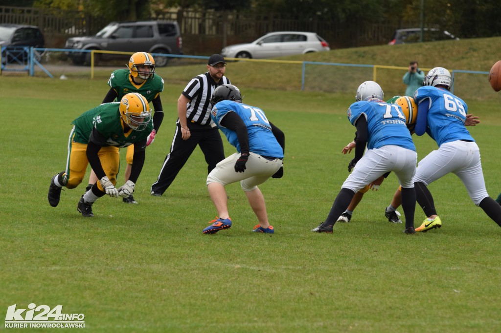Futbol amerykański rządzi na stadionie Goplanii