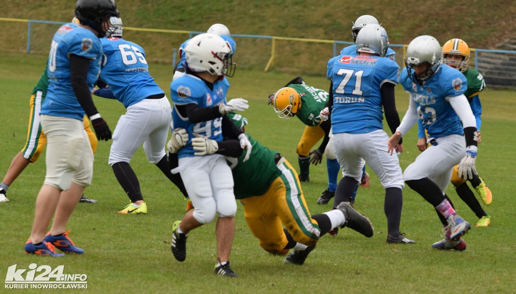 Futbol amerykański rządzi na stadionie Goplanii